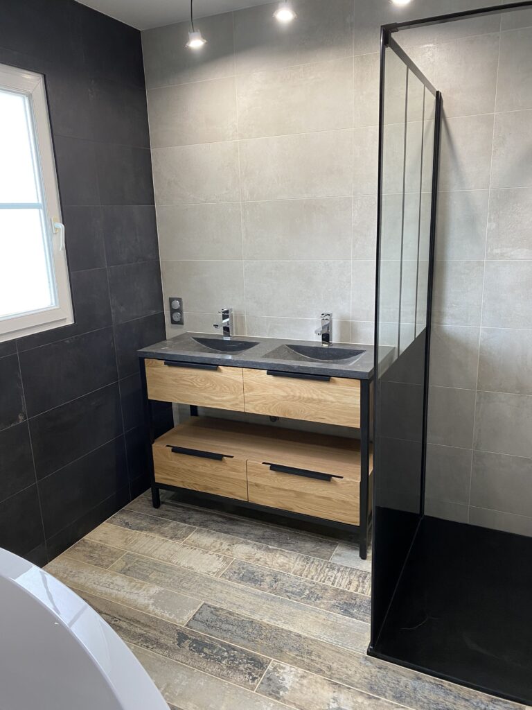 salle de bain rénovée